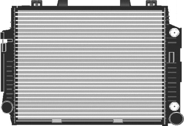 Mercedes Radiator (Auto Trans) 1405001403 - Behr Premium 376711171